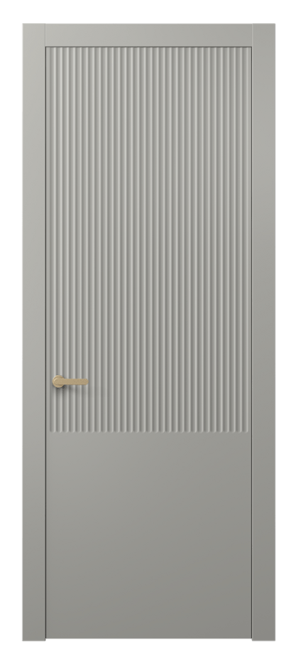 Межкомнатная дверь Альба АКП 8646 Матовый нейтральный серый  Цена 56910  | Volhovec
