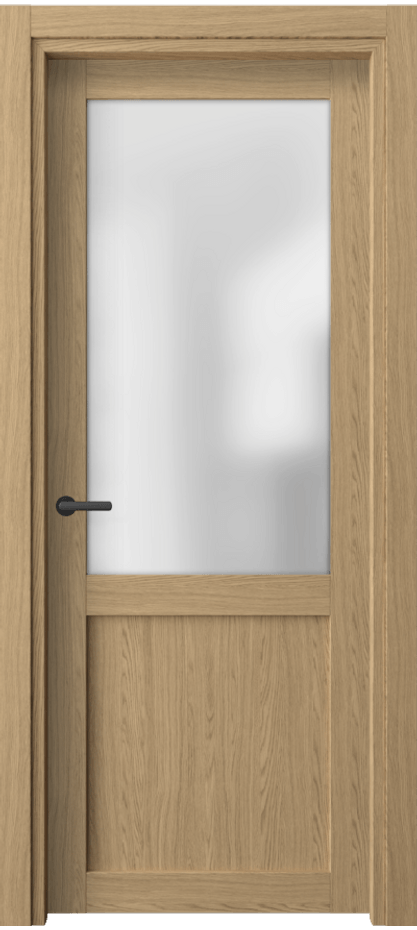 Межкомнатная дверь Нео 2122 Жемчужный дуб Сатинированное стекло Цена 34540 ₽ | Volhovec