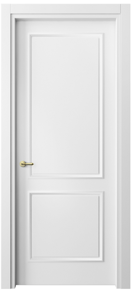Межкомнатная дверь Paris 8121 Матовый белоснежный  Цена 64599 ₽| Volhovec