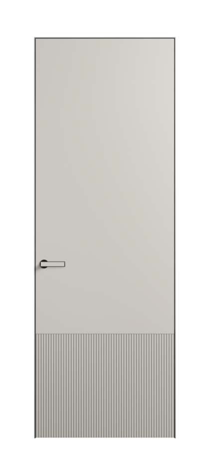 Межкомнатная дверь Velvet АКП 8202 Матовый облачно-серый. Цена 70469  | Volhovec
