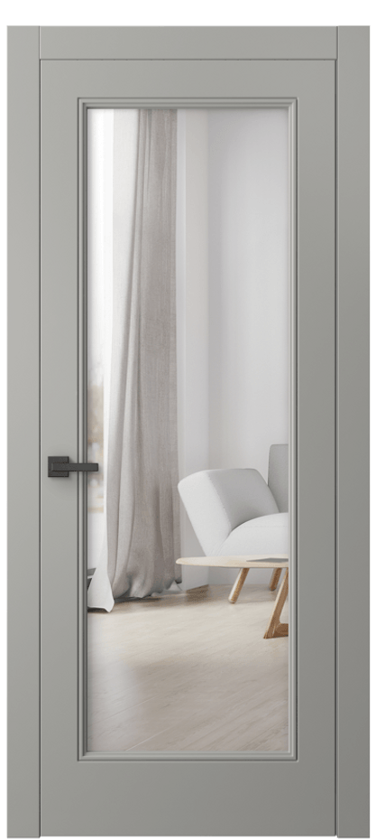 Дверь межкомнатная Linea 8300 Матовый нейтральный серый Двустороннее зеркало, триплекс Гладкий компланарный наличник МНСР* Цена 73399 ₽ Наличники уже входят в базовый комплект. Фабрика дверей Волховец 8 (800) 551 43 19 Межкомнатная дверь Linea 8300 Матовый нейтральный серый Двустороннее зеркало, триплекс Цена 73399 ₽ | Volhovec