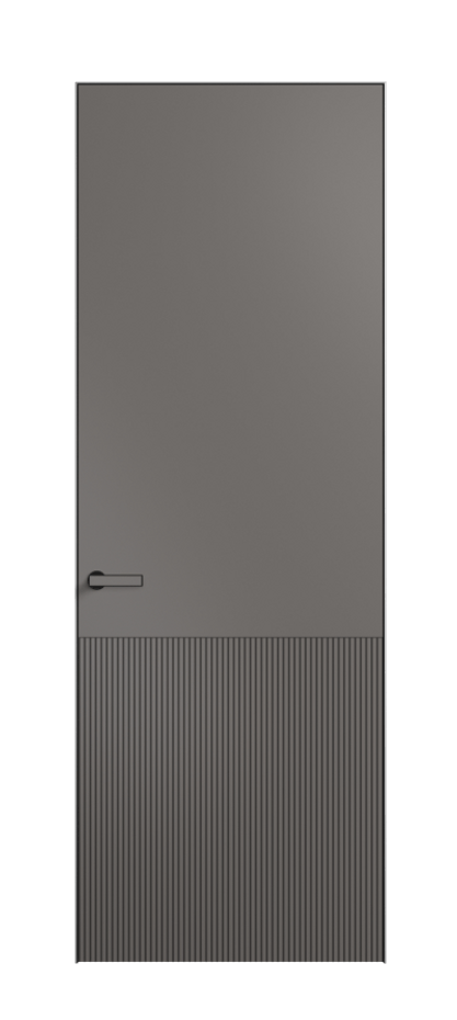 Межкомнатная дверь Velvet АКП 8204 Матовый классический серый. Цена 65529  | Volhovec