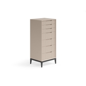 Комод Velvet 7 ящиков Матовый бисквитный