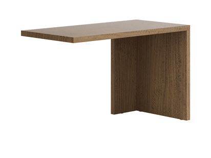 Мебель Стол Module письменный с одной опорой. Цвет Эвкалипт кофейный матовый фризе. Материал Шпон эвкалипта Naturwood. Коллекция Стол Module письменный с одной опорой. Картинка.