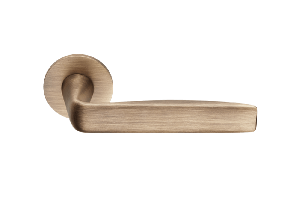 Ручки для дверей Ручка дверная Вива. Цвет Матовая бронза. Коллекция Вива. Картинка.