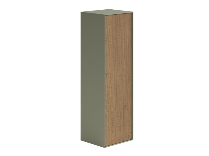 Мебель Пенал Модуле. Цвет Матовый оливковый тёмный. Материал Гладкая эмаль. Коллекция Пенал Модуле. Картинка.