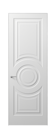 Дверь межкомнатная АКП 8461 ГРН. Цвет Грунт под покраску. Материал Грунт под покраску. Коллекция Маскот. Картинка.