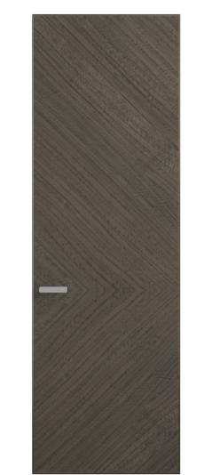 Дверь межкомнатная 0202 ЭВСМФ Эвкалипт серый матовый фризе. Цвет Эвкалипт серый матовый фризе. Материал Шпон эвкалипта Naturwood. Коллекция Rift. Картинка.