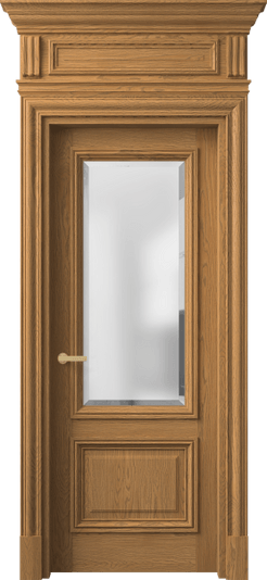 Дверь межкомнатная 7302 ДСЛ.М САТ-Ф. Цвет Дуб солнечный матовый. Материал Массив дуба матовый. Коллекция Antique. Картинка.