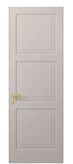 Дверь межкомнатная АКП 8331 МСБЖ Матовый светло-бежевый. Цвет Матовый светло-бежевый. Материал Гладкая эмаль. Коллекция Rocca. Картинка.