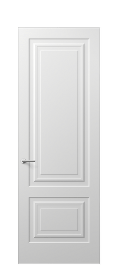 Дверь межкомнатная 8451 ГРН. Цвет Грунт под покраску. Материал Грунт под покраску. Коллекция Маскот. Картинка.