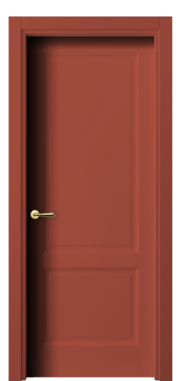 Дверь межкомнатная 1421 NCS S 3040-Y80R. Цвет NCS NCS S 3040-Y80R. Материал Гладкая эмаль. Коллекция Галант. Картинка.