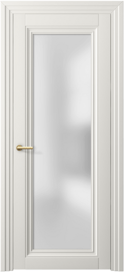 Дверь межкомнатная 2502 ПЭБЛ САТ. Цвет ПЭТ белоснежный. Материал ПЭТ. Коллекция Centro. Картинка.