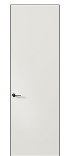 Дверь межкомнатная 0010 МЖМ Матовый жемчужный. Цвет Матовый жемчужный. Материал Гладкая эмаль. Коллекция Planum Pro. Картинка.