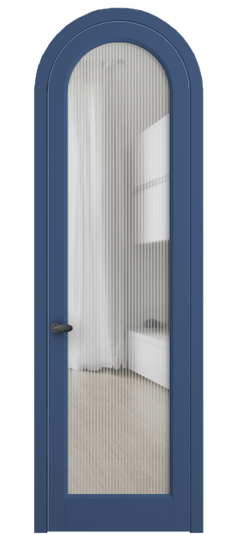 Дверь межкомнатная 6814 Отдалённо-синий RAL 5023 MORU. Цвет RAL Отдалённо-синий RAL 5023. Материал Гладкая эмаль. Коллекция Palazzo. Картинка.