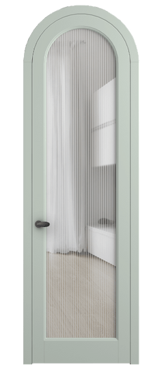 Дверь межкомнатная 6814 NCS S 1005-B80G MORU. Цвет NCS NCS S 1005-B80G. Материал Гладкая эмаль. Коллекция Palazzo. Картинка.