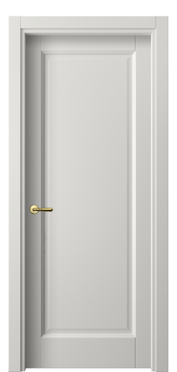 Дверь межкомнатная 1401 МСР. Цвет Матовый серый. Материал Гладкая эмаль. Коллекция Galant. Картинка.