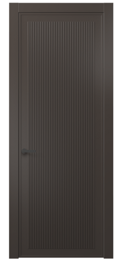 Дверь межкомнатная 8622 МАН . Цвет Матовый антрацит. Материал Гладкая эмаль. Коллекция Dune. Картинка.