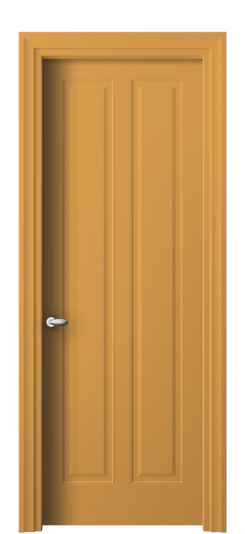 Дверь межкомнатная 8511 Пастельно-жёлтый RAL 1034. Цвет RAL Пастельно-жёлтый RAL 1034. Материал Гладкая эмаль. Коллекция Esse. Картинка.
