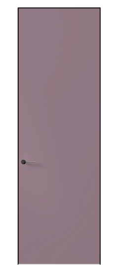 Дверь межкомнатная 0010 АКП Пастельно-фиолетовый RAL 4009. Цвет RAL Пастельно-фиолетовый RAL 4009. Материал Гладкая эмаль. Коллекция Planum Pro. Картинка.