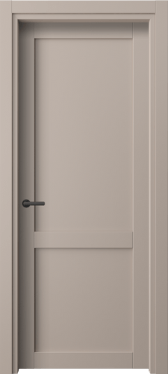 Дверь межкомнатная 2121 ПЭСК. Цвет ПЭТ серо-коричневый . Материал ПЭТ. Коллекция Neo. Картинка.