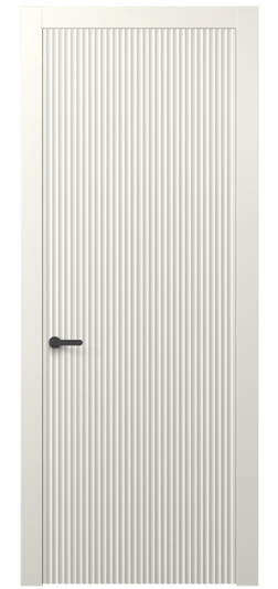 Дверь межкомнатная 8641 МЖМ . Цвет Матовый жемчужный. Материал Гладкая эмаль. Коллекция Alba. Картинка.
