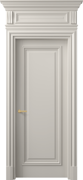 Дверь межкомнатная 7301 БОС. Цвет Бук облачный серый. Материал Массив бука эмаль. Коллекция Antique. Картинка.